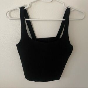 Z Supply black sports bra